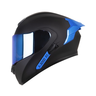 Casco moto xone 3000rs solid ng az abatible sun visor