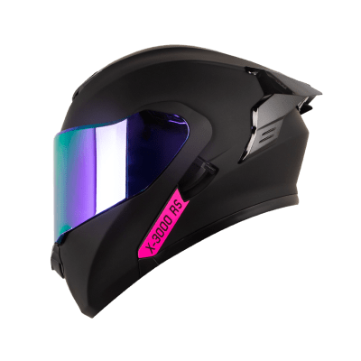 Casco moto xone 3000rs solid ng fc abatible sun visor