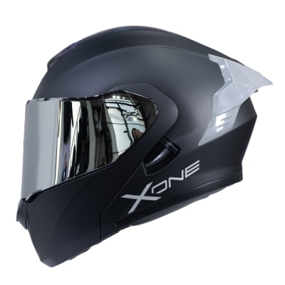 Casco moto xone 3000rs solid n.m sl abatible sun visor