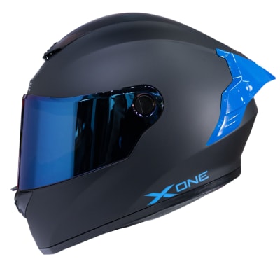 Casco moto xone 500rs solid n.m az integral