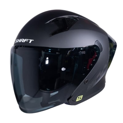 Casco moto shaft 226 gt solid n.m sm abierto1