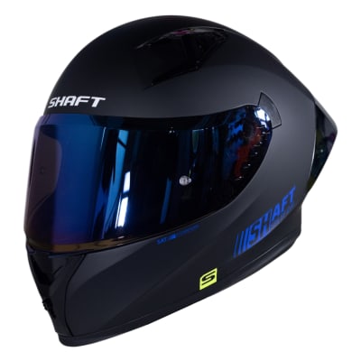 Casco moto shaft 526sp evo solid n.m az integral