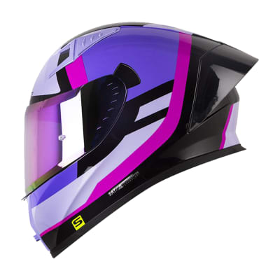 Casco moto shaft 526sp evo euclid mr.b fc integral