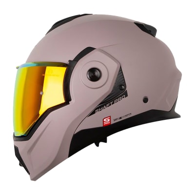 Casco moto shaft pro 4160 move solid ar.m rj abatible dual