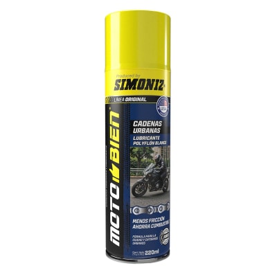 Lubricante de cadena urban simoniz motobien 220ml1