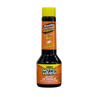Aditivo octanaje extra potencia Simoniz Motobien 60ml1