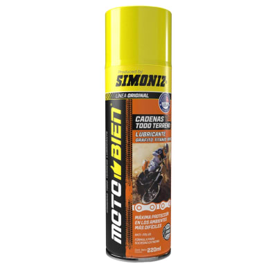 Lubricante de cadena offroad simoniz motobien 220ml