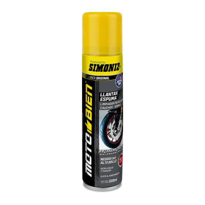 Limpiador renovador de neumaticos llantax simoniz motobien 220ml