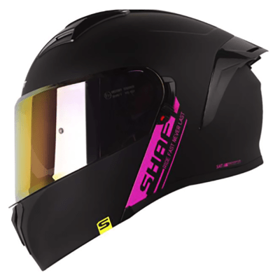Casco moto shaft 3820sp solid n.m fc abatible1