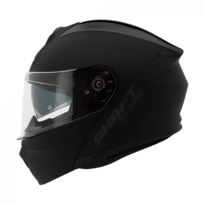 Casco moto Shaft pro 4000dv Abatible solid n.m sun visor norma europea ecer-2205