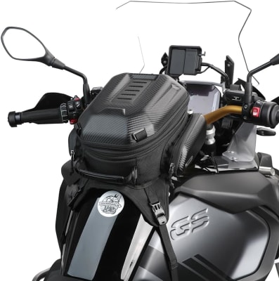 Bolso estanque para moto rhinowalk mtr3001 expandible 15 a 18 litros