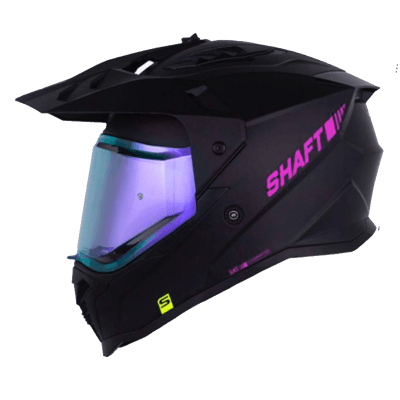 Casco moto shaft mx-360 solid n.m fc multipropósito1