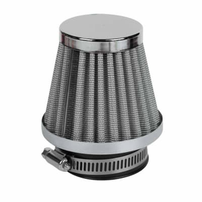 Filtro conico de aire para moto metalico reutilizable1