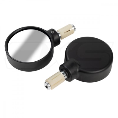 Espejos para moto tope puño redondo panoramico mini