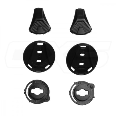 Set sistema de fijacion para casco moto faseed fs7001
