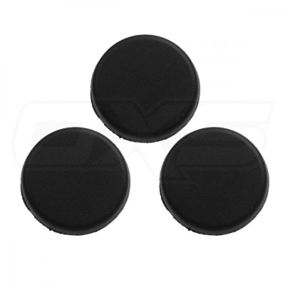 Set de 3x tapas de goma para cambio visera casco 726x2
