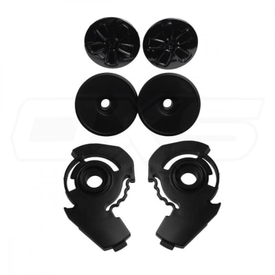 Set sistema de fijación para casco moto faseed fs909