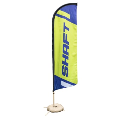 BANDERA VELA PUBLICITARIA SHAFT HELMETS 220X60CM