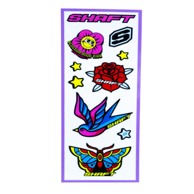 Set de adhesivos shaft woman reflectantes1