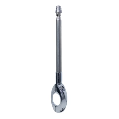 Antena corta hilo curado para moto retractil cromada para manillar