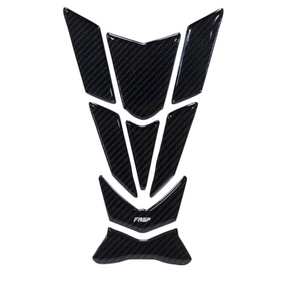 Cubre estanque adhesivo para moto 4rs premium carbon 4021