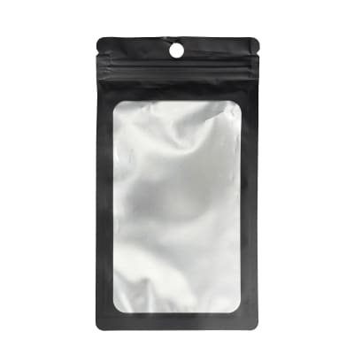 BOLSA RESELLABLE CON VENTANA 12X20CM EMPAQUE1