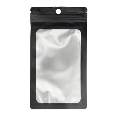 Bolsa resellable con ventana 16x24cm empaque