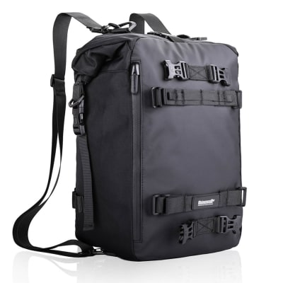 Bolso impermeable para moto rhinowalk mt21620 20 litros multi uso
