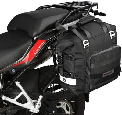 Bolso lateral para moto rhinowalk MT2040 20 litros impermeable