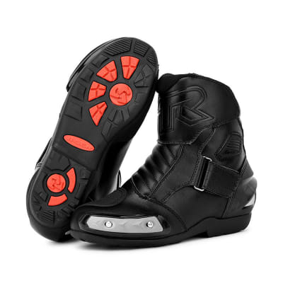 Botas Para Moto tiger racing a1 pro con caña urbanas