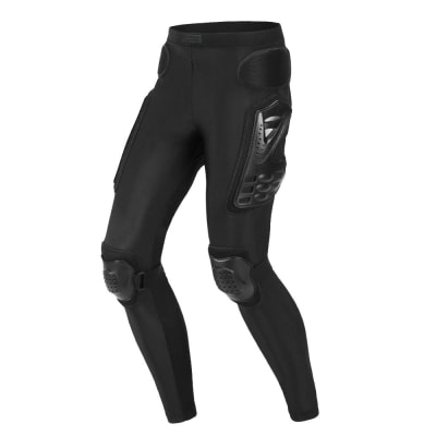 Calza elasticada con protecciones jiaspeed para moto enduro mx mtb4