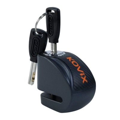 Candado Disco Moto Kovix Knn1 negro Pin 6mm Aleacion Acero