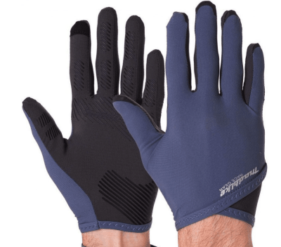 Guantes para bicicleta ciclismo madbike sk-16 touch azul