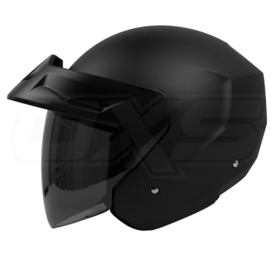 Casco moto ich 101 solid n.m sm abierto con viscera urbano