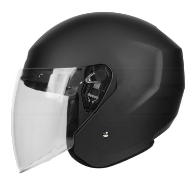 Casco Moto tech t10 solid n.m Abierto Urbano