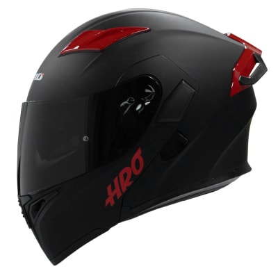 Casco Moto Hro 3400dv solid ng rj Abatible Sun Visor Certificación Dot1
