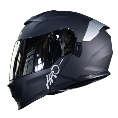 Casco Moto Hro 3440dv solid n.m sl Abatible Sun Visor Certificación Dot1