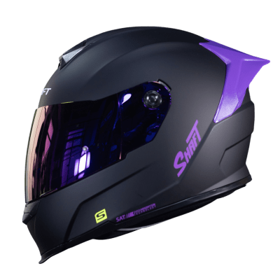 casco moto shaft 502sp solid n.m mr integral normal dot acreditado (V/SV)
