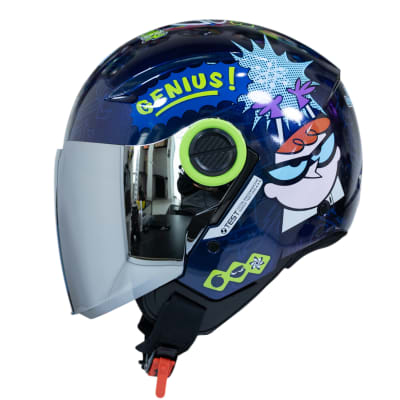 Casco moto ich 102 dexter edicion limitada abierto con viscera urbano