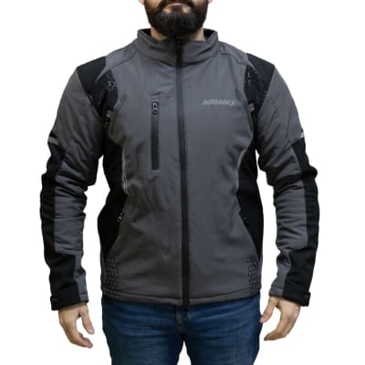 Chaqueta para moto armad gear victor softshell1