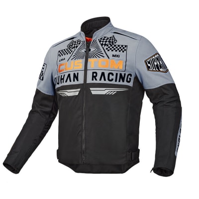 Chaqueta moto duhan d-24657 gr custom