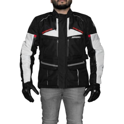 Chaqueta moto armad 2056 larga invierno