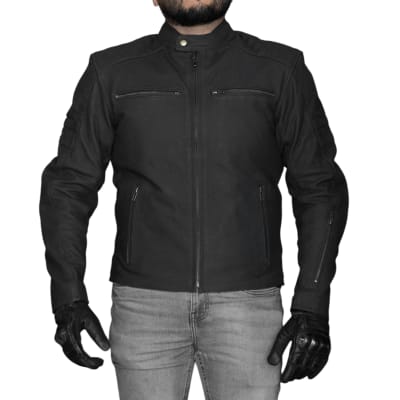 Chaqueta moto armad cuero d-matt ng1