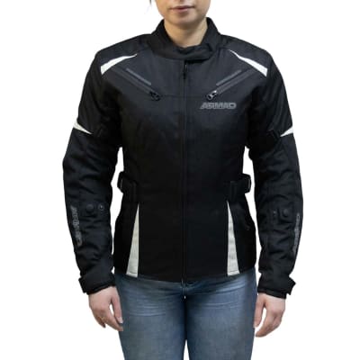 Chaqueta para moto mujer armad gear diva maxdura impermable