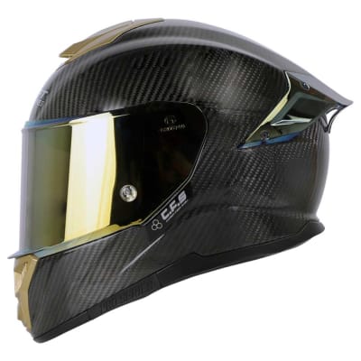 Casco moto Shaft pro 620c evo fibra de carbono integral solid 3k carbon ng ir.do