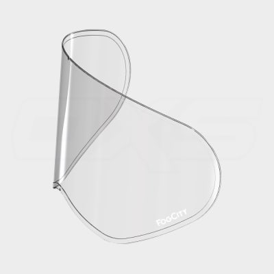 Lamina fogcity easy enduro anti empañamiento para casco moto universal