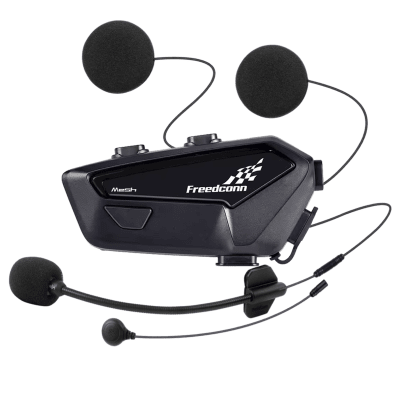 Manos libres freedconn FX pro para casco moto IP67 intercomunicador mesh 6 vías