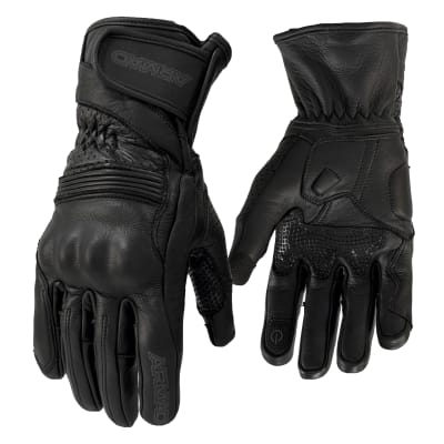 Guantes para moto armad gear aero1 cuero largos touch