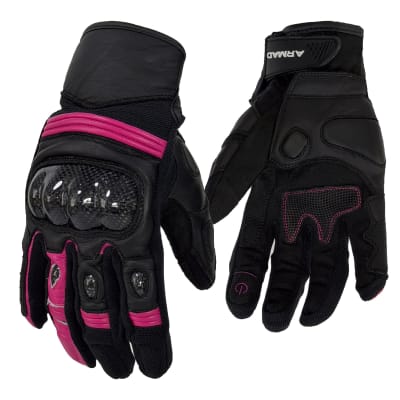 Guantes Para Moto Armad Gear Lilly fc mujerTouch Protecciones1