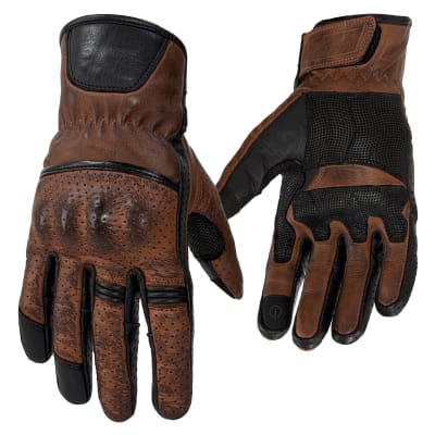 Guantes para moto armad gear cafe 2 cafe racer1
